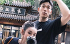 享受假期，陆文博西安游照