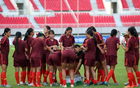 中国女足U16 6-0大胜中亚队，蒋静璇、骈以伊进球亮眼。