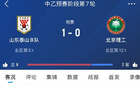 泰山B队中乙胜北理工，七轮后北区第五。