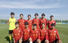 南方中学女足全国十二强！