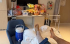 深圳胡睿宝康复视频，触球进步中。