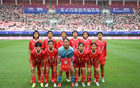 U16女足广东队开门红，十五运会角逐激烈。