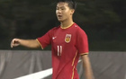 国足U16开门红！梁仕宇破门，C罗式动作，邝兆镭连助。