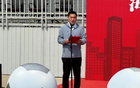 "海川建设杯"2025青岛足球联赛启幕，燃情足球之城。