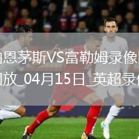 英超第32轮伯恩茅斯1-0富勒姆