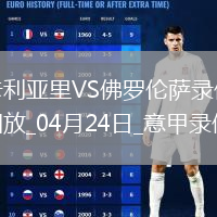 04月24日意甲第33轮卡利亚里vs佛罗伦萨全场录像