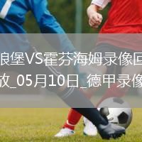 德甲第33轮沃尔夫斯堡2-2霍芬海姆