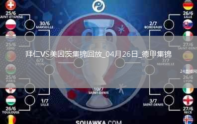 04月26日德甲第31轮拜仁慕尼黑vs美因茨进球视频