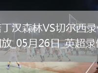 英超第38轮切尔西1-0诺丁汉森林