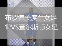 布罗德美度兰女足VS查尔斯顿女足