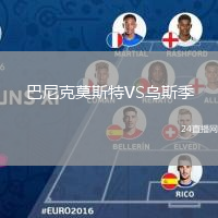 巴尼克莫斯特VS乌斯季